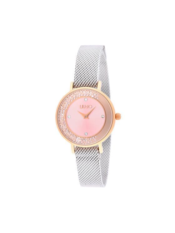 Liu-Jo Orologio TLJ2414 Mini dancing slim argento e rosa per donna