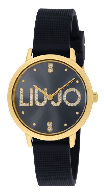 Liu Jo TLJ2522 Orologio Couple Essence Gold Nero Silicone