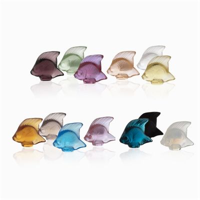 Lalique Fish | Scultura Cristallo - Vari Colori