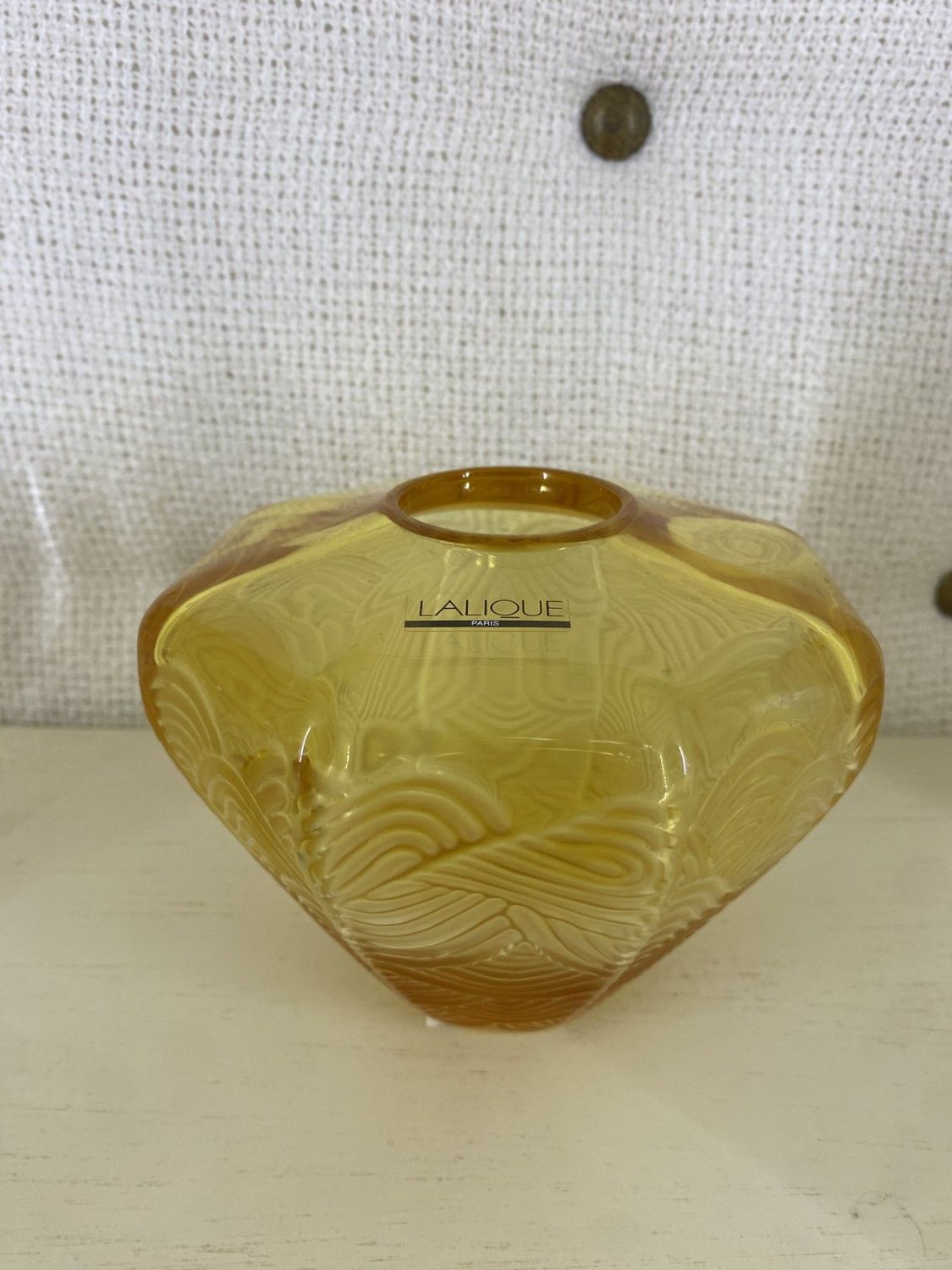 Lalique | Vaso Ambra