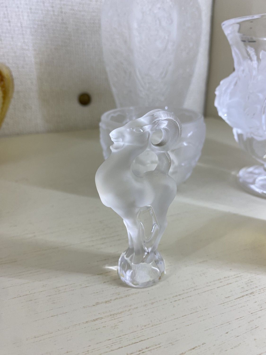 Lalique Capriolo | Sculpture Clear Crystal