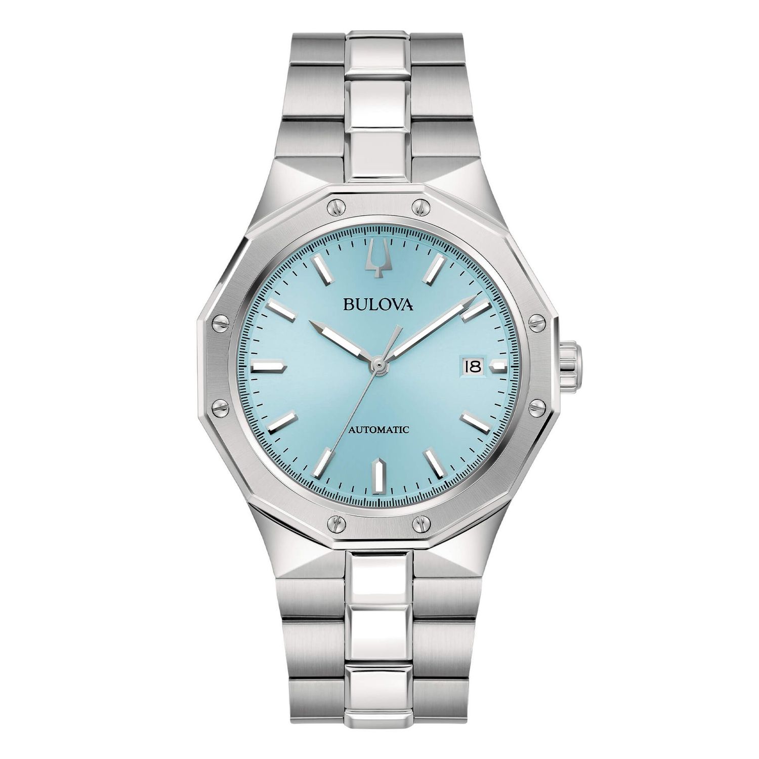 Bulova Octagon Automatic Ice Blue Orologio automatico per uomo 96B462