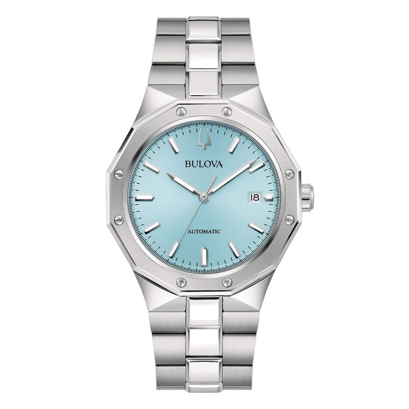 Bulova Octagon Automatic Ice Blue Orologio automatico per uomo 96B462