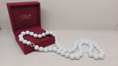 Collana Agata Bianca