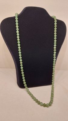 Collana con Giada Imperiale e Oro 18 KT Collana con Giada Imperiale e Oro 18 KT