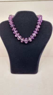 Collana con Ametista e Oro 18 KT