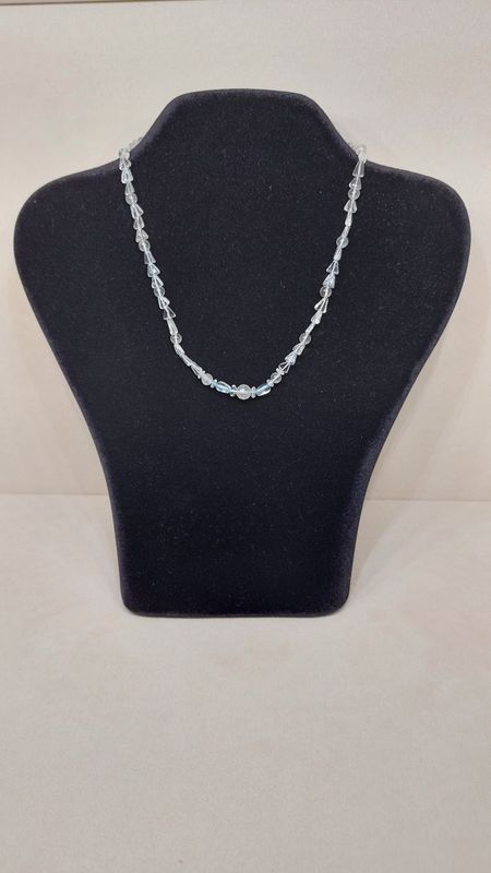 Collana con Acqua Marina e Oro 18 KT
