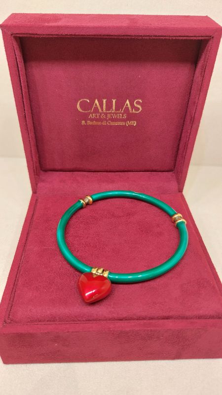 Bracciale Nouvelle Bague  in Oro 18 Kt e Smalti colorati Bracciale Nouvelle Bague  in Oro 18 Kt e Smalti colorati