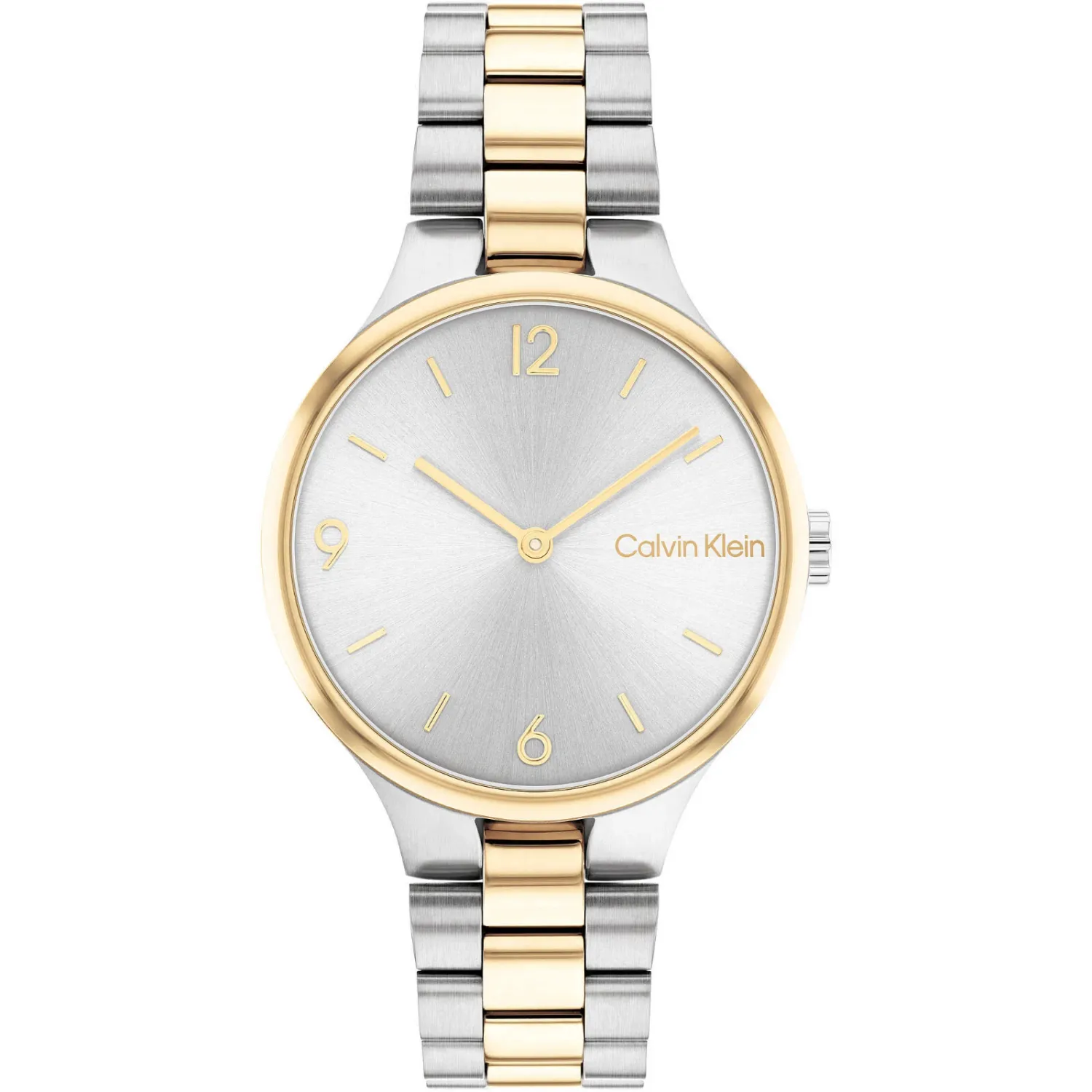 Calvin Klein 25200132 orologio Timeless silver/gold per donna