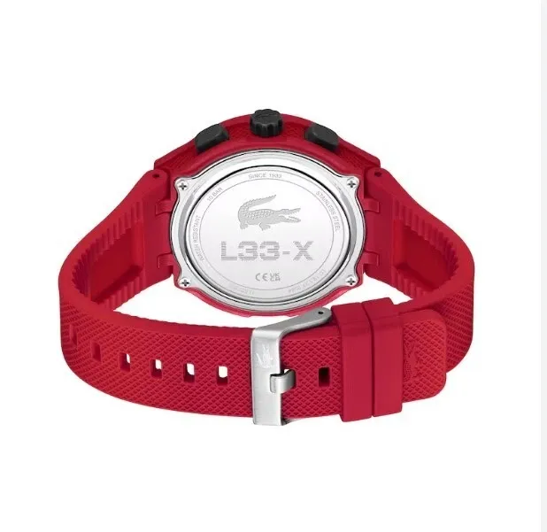 Lacoste LC33 orologio uomo rosso 45 mm 2011368