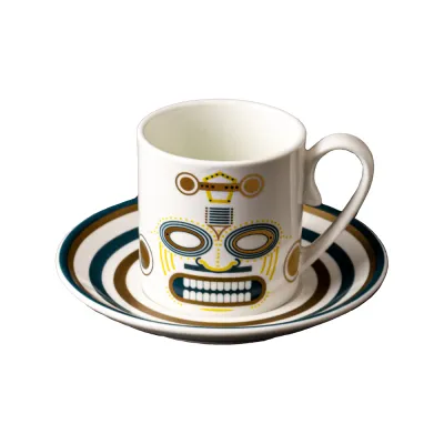 Manifattura di Venezia Quiriguë | Tazzina caffè con piattino Manifattura di Venezia Quiriguë | Tazzina caffè con piattino