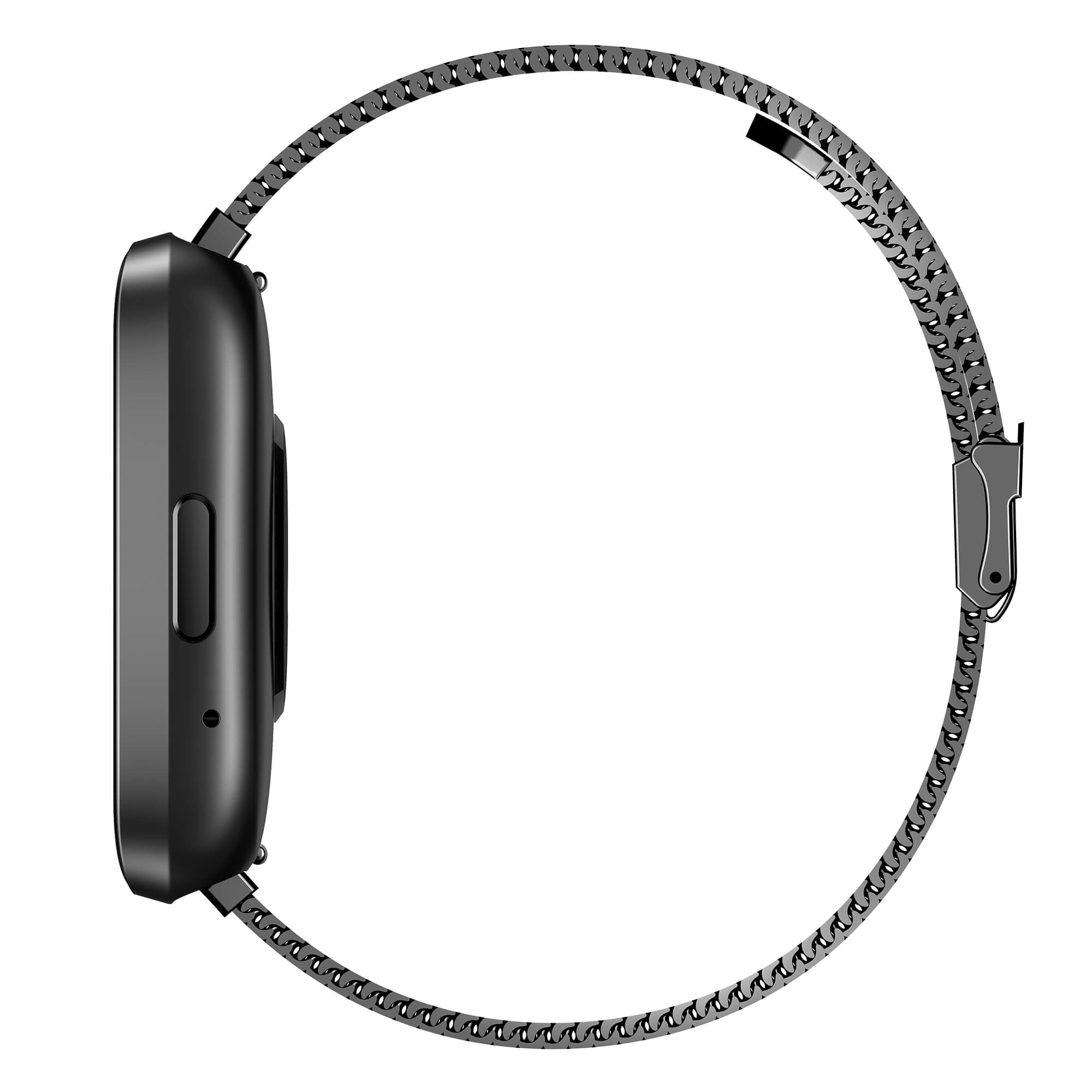 Vagary X03A-008VY Smartwatch unisex maglia mesh Silver