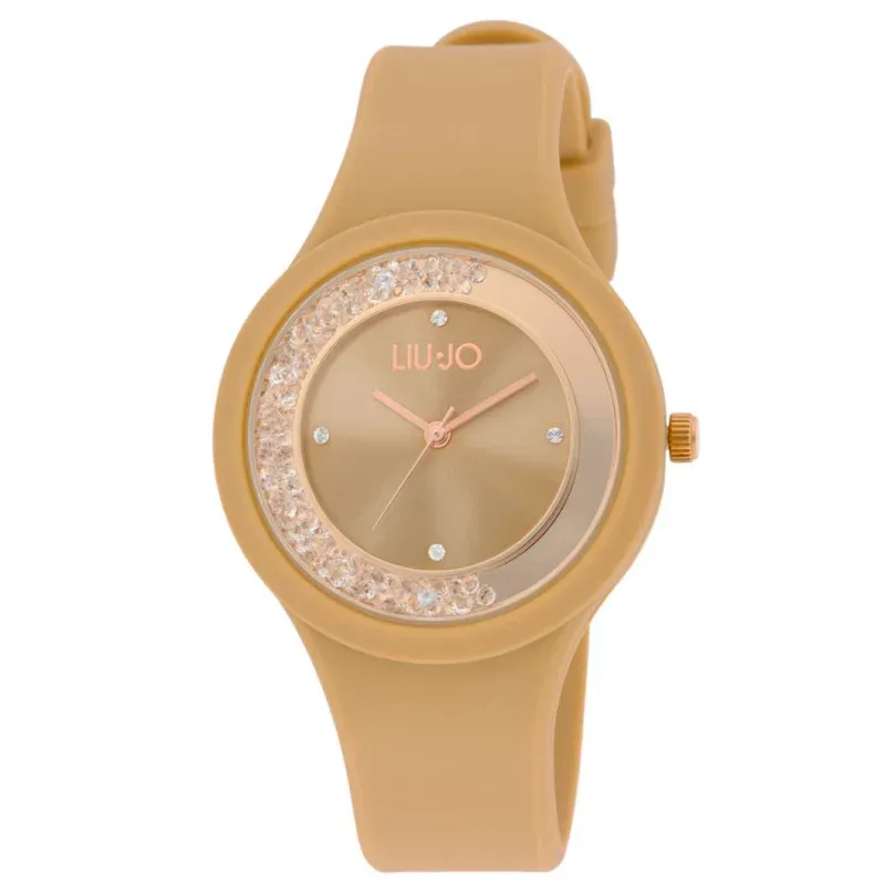 Liu-Jo TLJ2529 Orologio Dancing Sport in Silicone beige