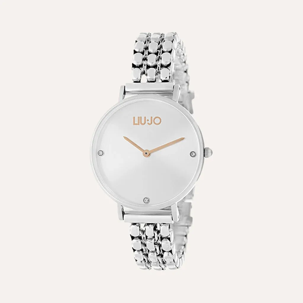 Liu-Jo TLJ1385 Orologio Framework Silver per donna