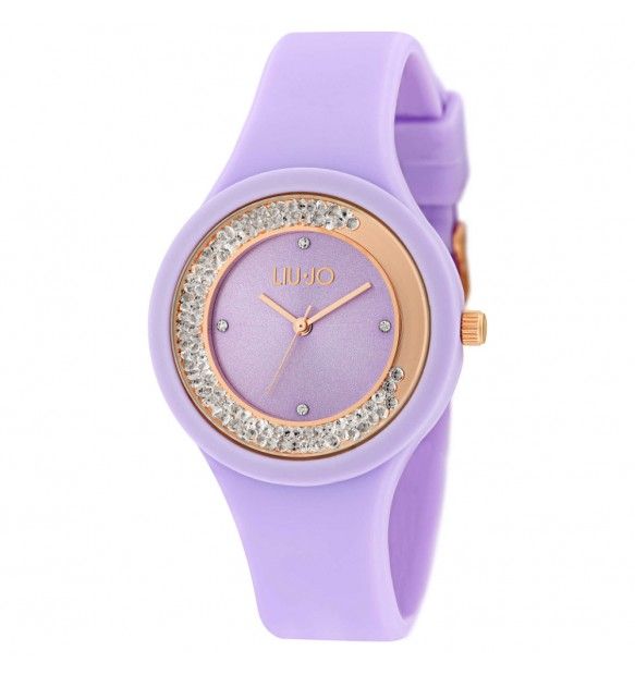 Liu-Jo TLJ1423 Orologio Dancing Sport in Silicone lilla