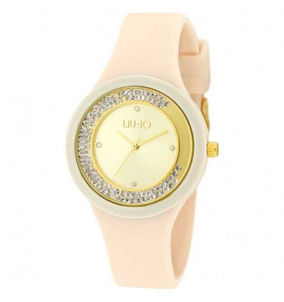 Liu-Jo TLJ1429 Orologio Dancing Sport in Silicone rosa pallido gold