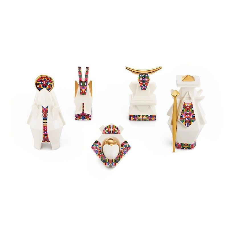 Alessi Holyhedrics | Presepe 5 pz Alessi Holyhedrics | Presepe 5 pz