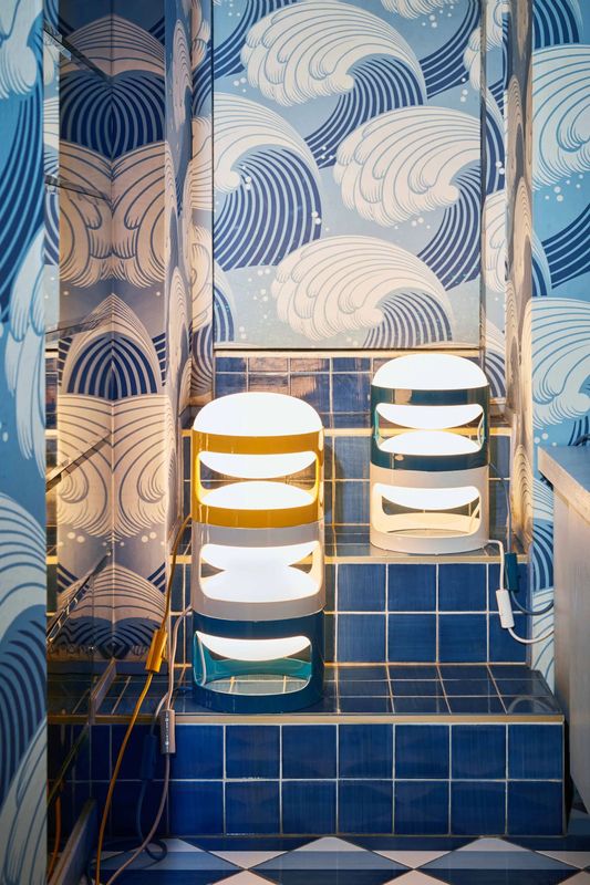 Kartell KD28 Joe Colombo Lampada da tavolo - Vari Colori