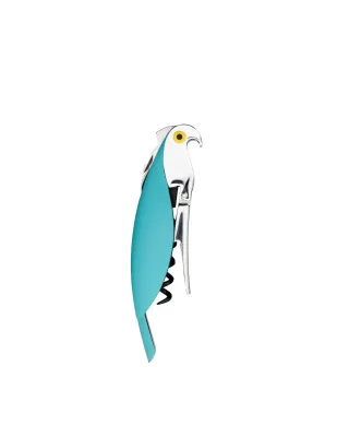 Alessi Cavatappi sommelier Parrot Azzurro