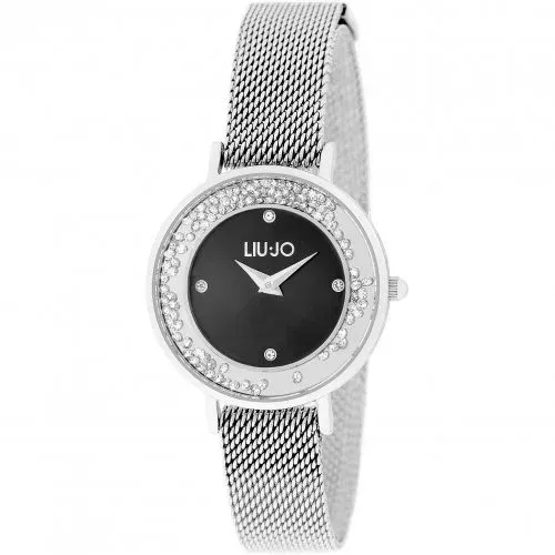 Liu-Jo orologio TLJ1688 Mini Dancing Slim Silver Black per donna