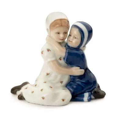 Royal Copenhagen Elsa & Mary Sorelle White