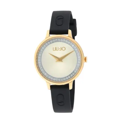 Liu Jo TLJ2577 Orologio Shine Gold Nero Silicone Liu Jo TLJ2577 Orologio Shine Gold Nero Silicone