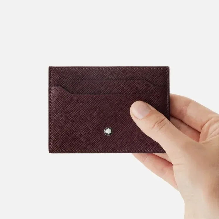 Montblanc 130827 Custodia Porta carte 5 scomparti Sartorial Viola di Cobalto