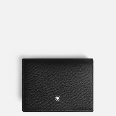 Montblanc Portafoglio Continental Sartorial Nano Nero 198876 Montblanc Portafoglio Continental Sartorial Nano Nero 198876
