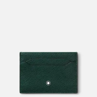Montblanc 130823 Custodia Porta carte 5 scomparti Sartorial Verde