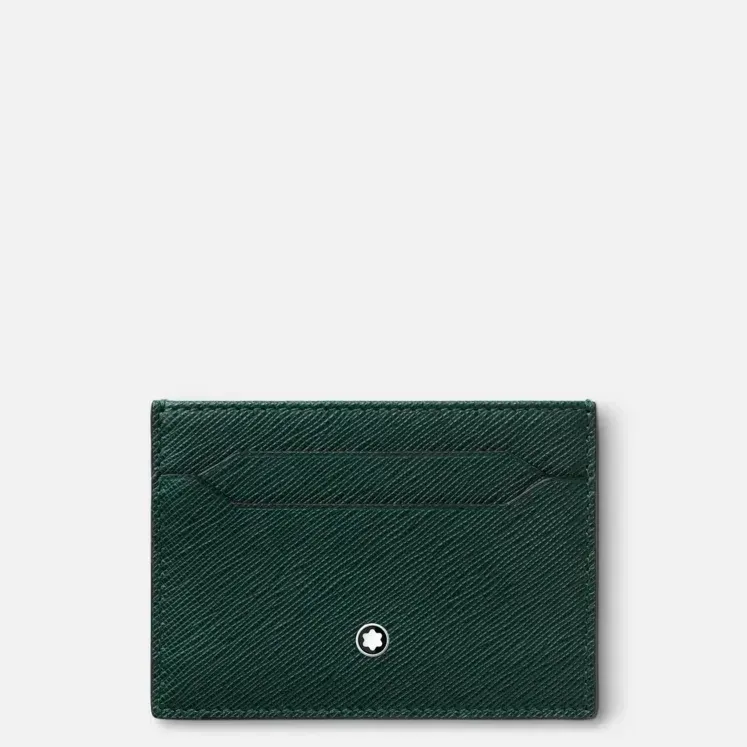 Montblanc 130823 Custodia Porta carte 5 scomparti Sartorial Verde