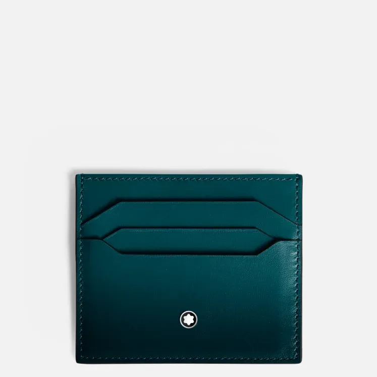 Montblanc Portacarte 6 Scomparti Meisterstück Blu Cipro