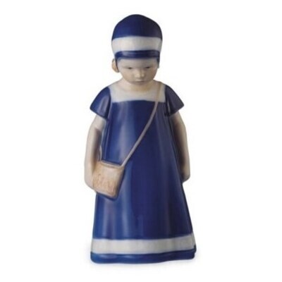 Royal Copenhagen Statuina Elsa con vestito blu 17 cm