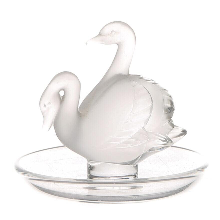 Lalique Posacenere Pair of Swans / Coppia di Cigni Lalique Posacenere Pair of Swans / Coppia di Cigni