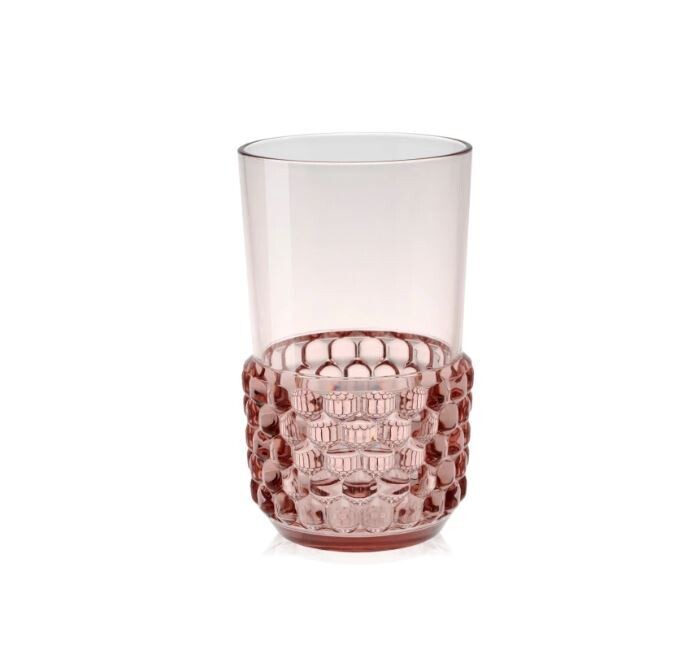 Kartell Jellies family bicchieri Long Drink set 4 pezzi - Vari Colori Kartell Jellies family bicchieri Long Drink set 4 pezzi - Vari Colori, COLORAZIONE: Rosa