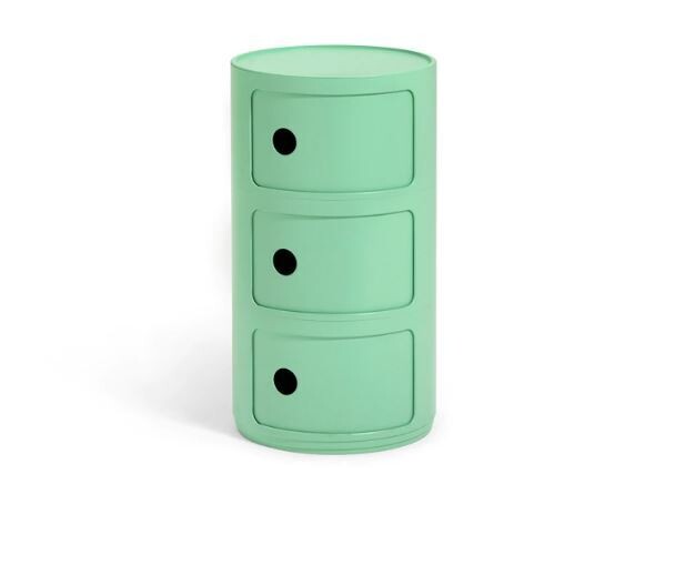 Kartell Contenitore Componibile Bio 3 elementi - Vari colori Kartell Contenitore Componibile Bio 3 elementi - Vari colori, COLORAZIONE: Verde
