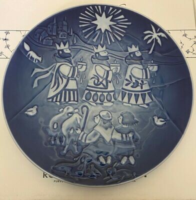 Royal Copenhagen Royal Copenhagen "Children's Christmas Plate" 2006 with free plaquette