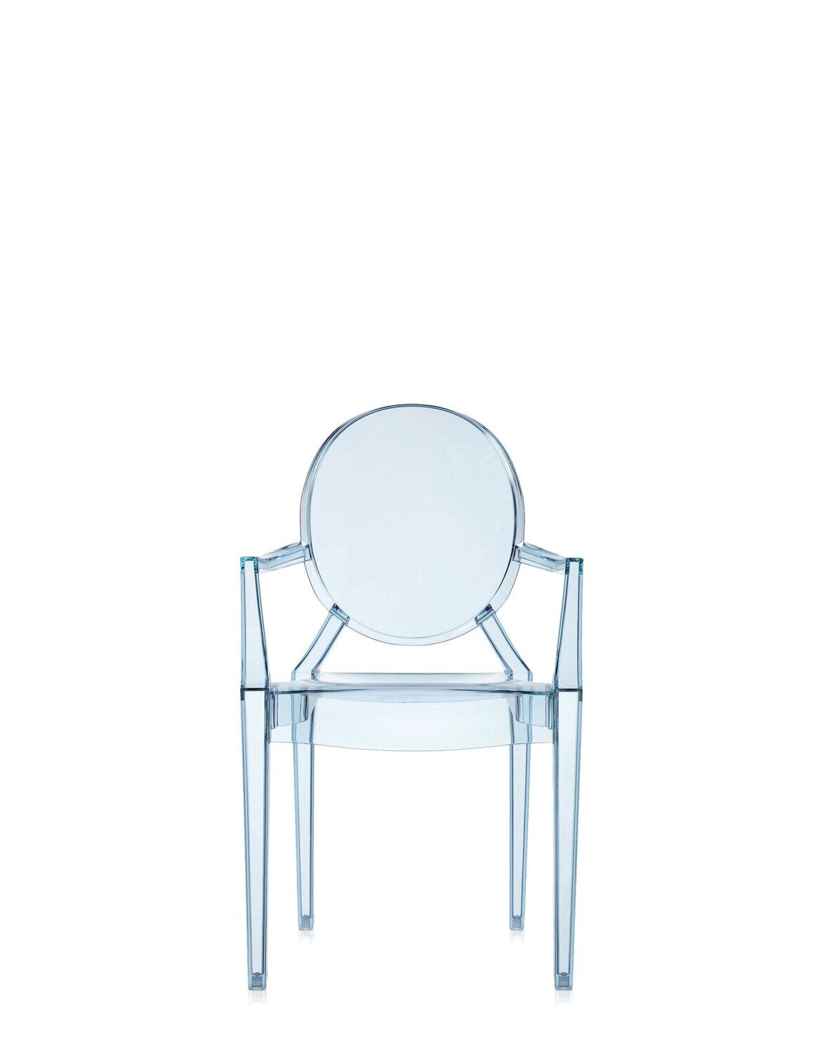 Kartell Sedia Bimbi Lou Lou Ghost - Vari Colori, COLORAZIONE: Azzurro