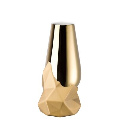 Rosenthal Vaso Geode Oro 27 cm Rosenthal Vaso Geode Oro 27 cm