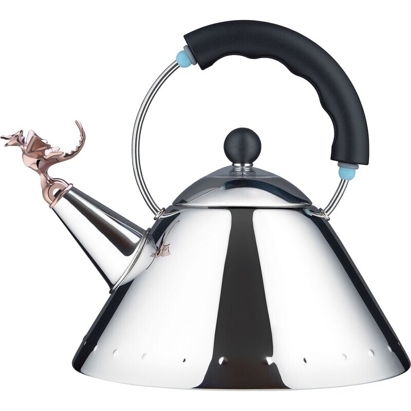 Alessi Bollitore Tea Rex Nero Alessi Bollitore Tea Rex Nero