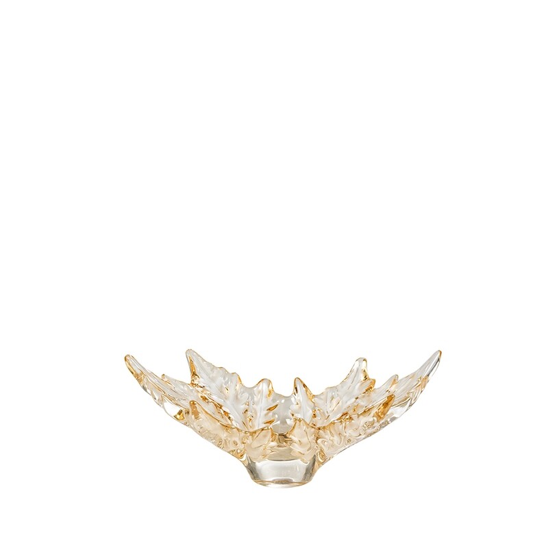 Lalique Champs-Élysées Small Bowl Gold Luster Crystal Lalique Champs-Élysées Small Bowl Gold Luster Crystal