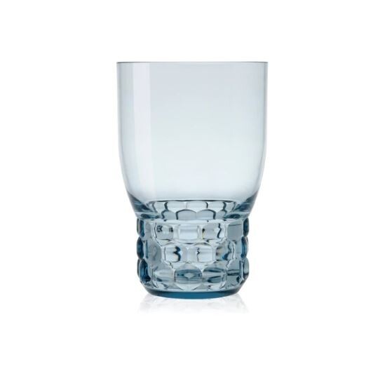 Kartell Jellies Family Azzurro Bicchieri acqua / Set da 4 pezzi Kartell Jellies Family Azzurro Bicchieri acqua / Set da 4 pezzi