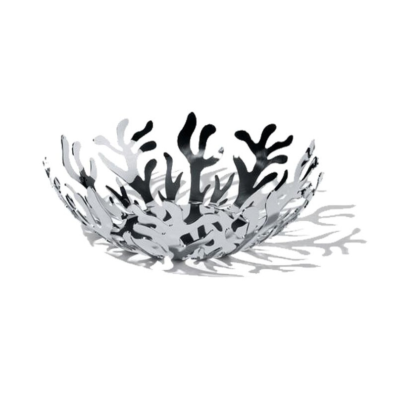 Alessi Fruttiera Mediterraneo Acciaio 21 cm Alessi Fruttiera Mediterraneo Acciaio 21 cm