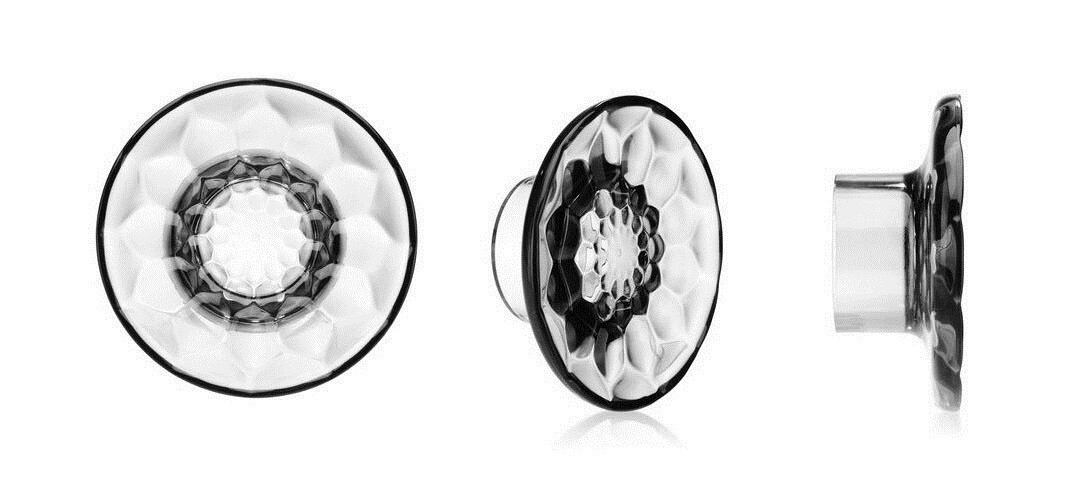 Kartell Jellies Coat Hanger appendiabiti 13 cm - Vari colori, COLORAZIONE: Cristallo