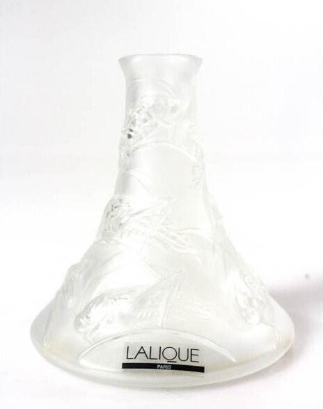 Lalique Vaso Lalique Vaso "Soliflore Grillions"