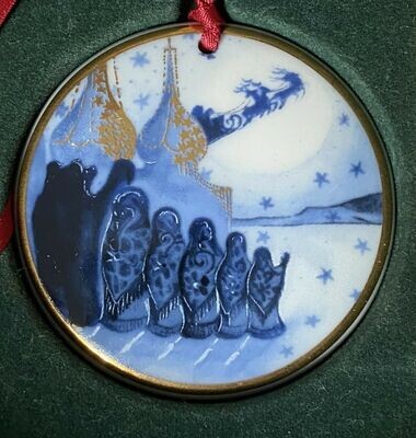 Royal Copenhagen / Bing and Grondahl Royal Copenhagen / Bing and Grondahl "Pendaglio di Natale" / Ornament 1997