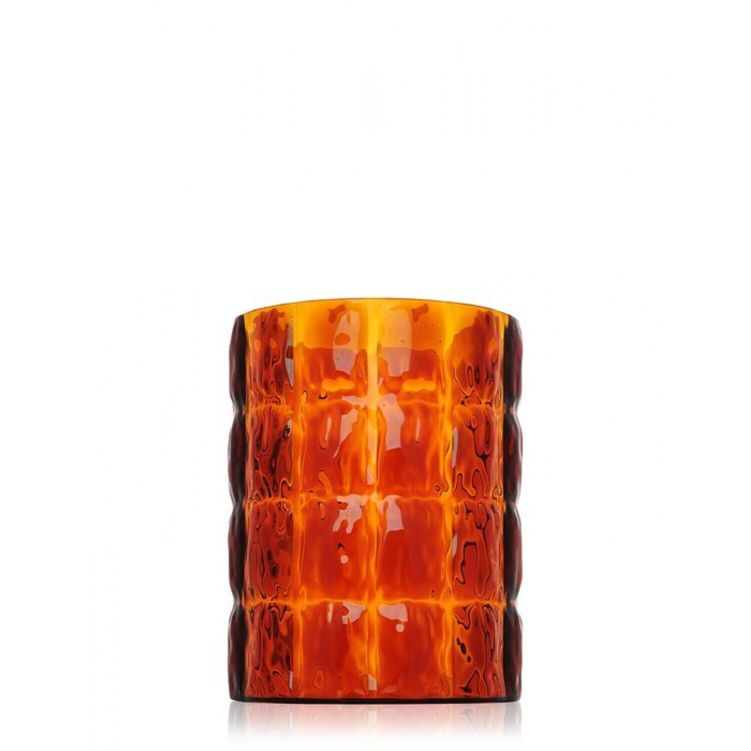 Kartell Vaso Matelassè Ambra