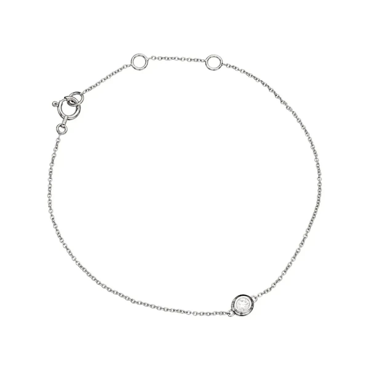 Bibigì Bracciale in oro bianco 18 kt Punto Luce Cipollina - Varie carature Bibigì Bracciale in oro bianco 18 kt Punto Luce Cipollina - Varie carature