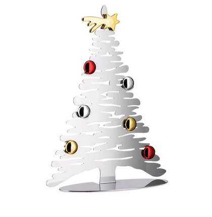 Alessi Albero Bark for Christmas 30 cm vari colori Alessi Albero Bark for Christmas 30 cm vari colori, COLORAZIONE: Acciaio