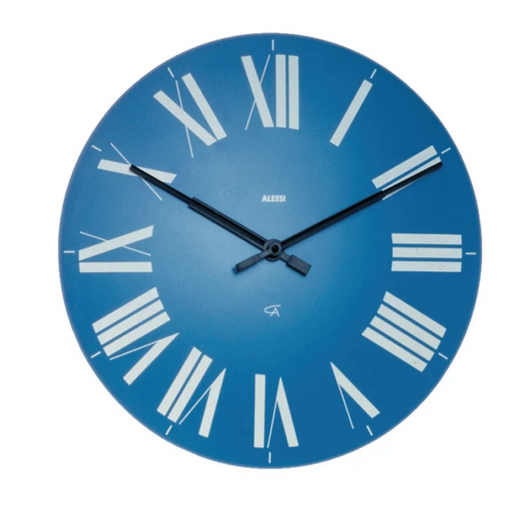 Alessi Orologio da parete Firenze - Vari colori, COLORAZIONE: Azzurro