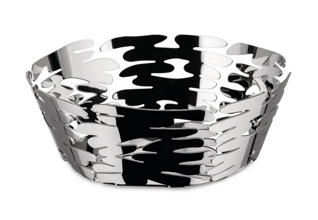 Alessi Cestino Barket 18 cm - Vari colori Alessi Cestino Barket 18 cm - Vari colori, COLORAZIONE: Acciaio